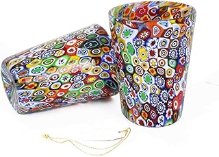 2 Bicchieri - Goto con Murrine - Finemente realizzati