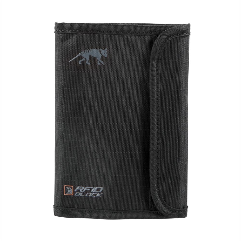Tasmanian Tiger TT Passport Safe RFID B torba na dokumenty, czarna, 15 x 11 x 1 cm