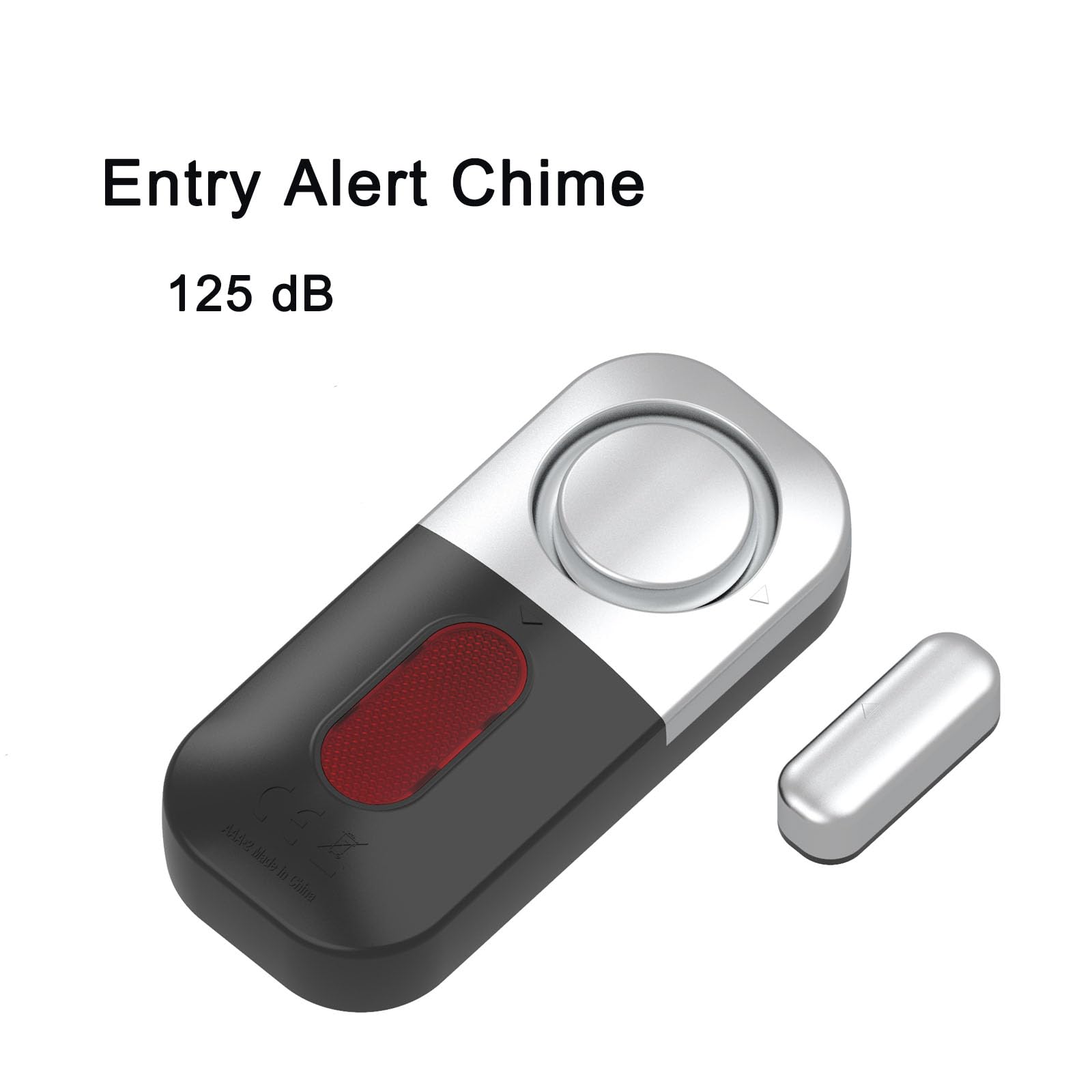 Lancoon 3 Pack Door Window Alarms Easy Installation for Home Security Personal Security Sensor Burglar Door Alarm Wireless Magnetic Entry Alert Chime for Sheds Bedroom Hotel Business 125dB Loud - Image 3