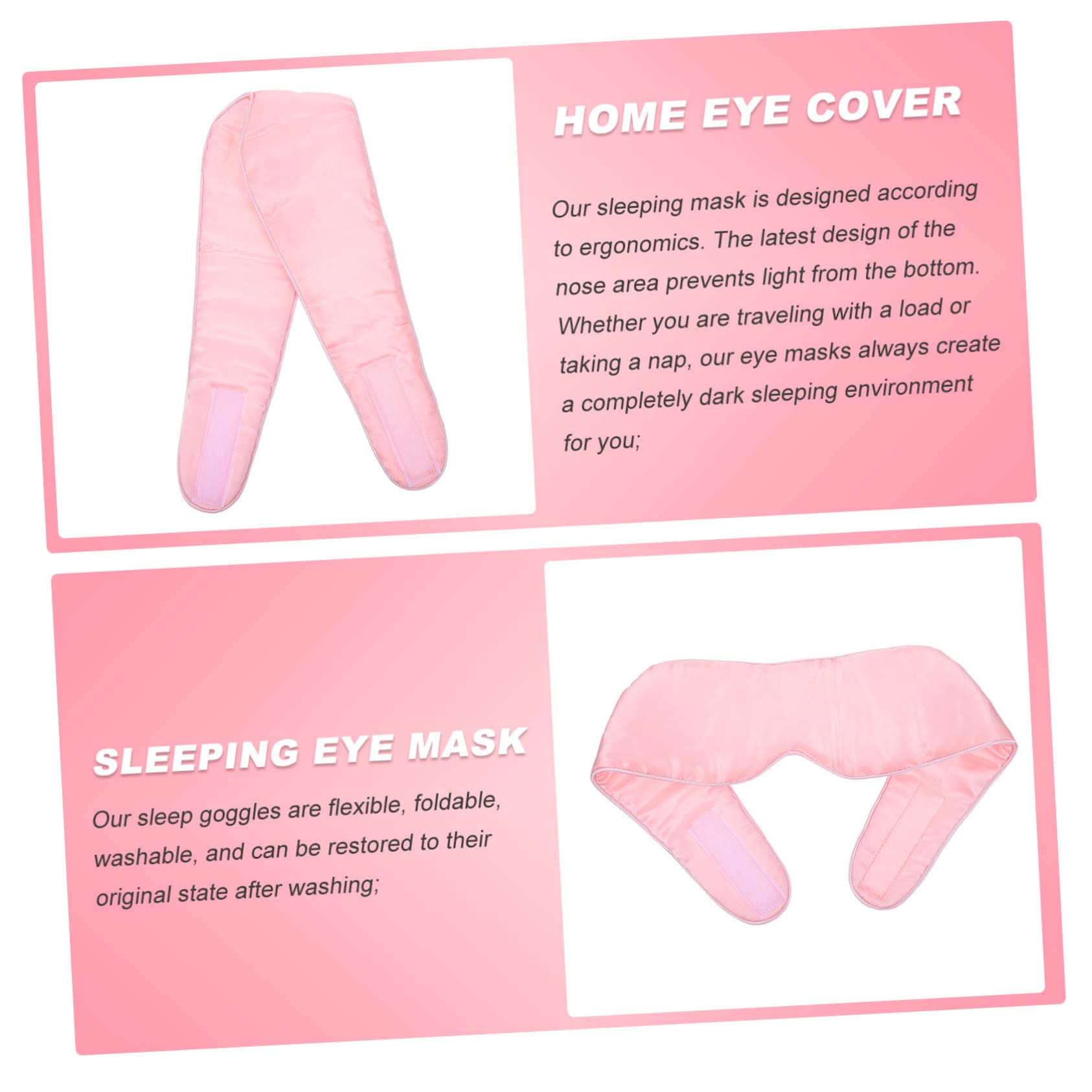 Masque De Sommeil En Soie Bandeau Occultant Pour Les Yeux Idéal Pour Les Voyages La Sieste Ou Le Sommeil