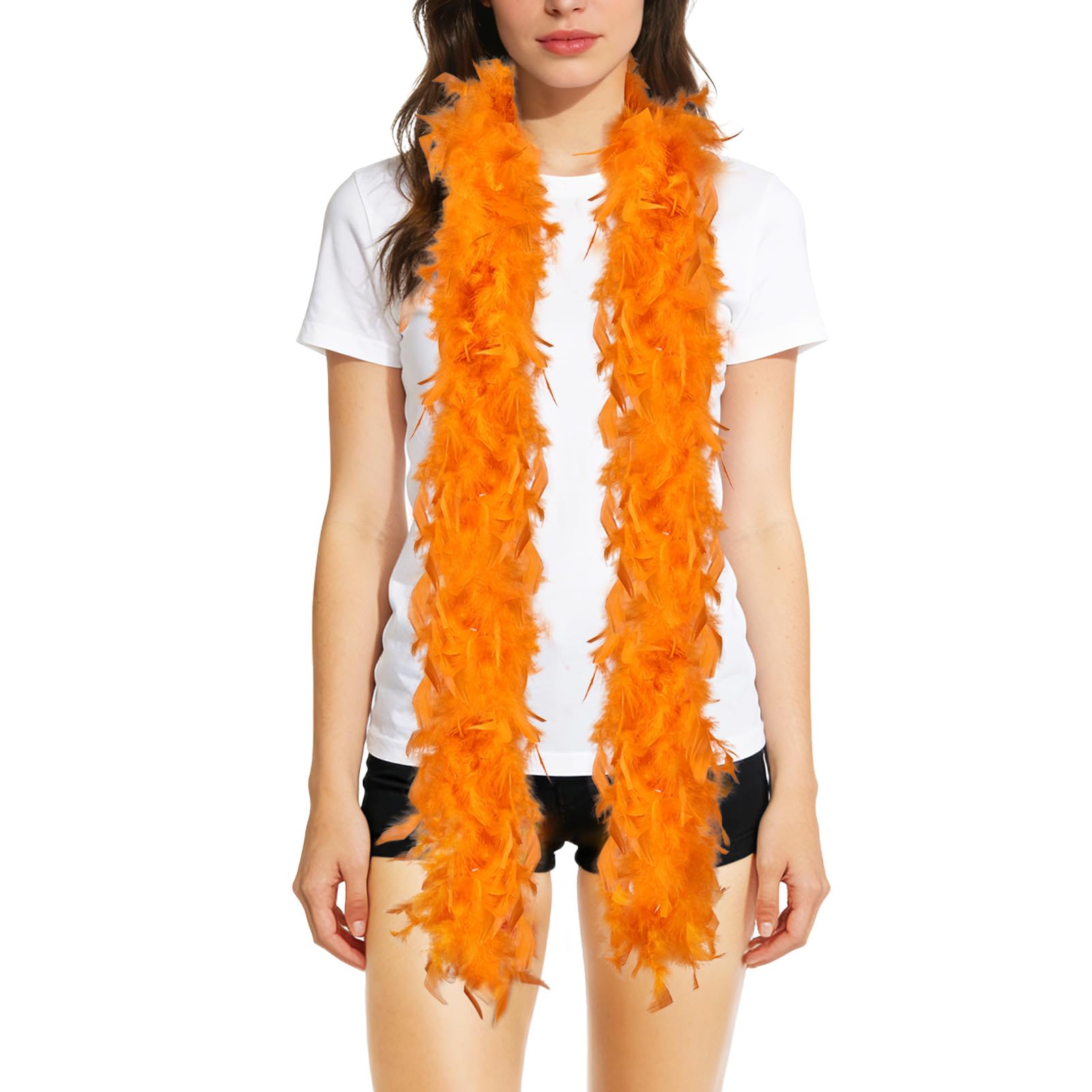 THARAHT 19 Color- 40/60g 2Yard Chandelle Feather Boa Dancing Wedding Party Halloween Costume Decoration Feathers boa