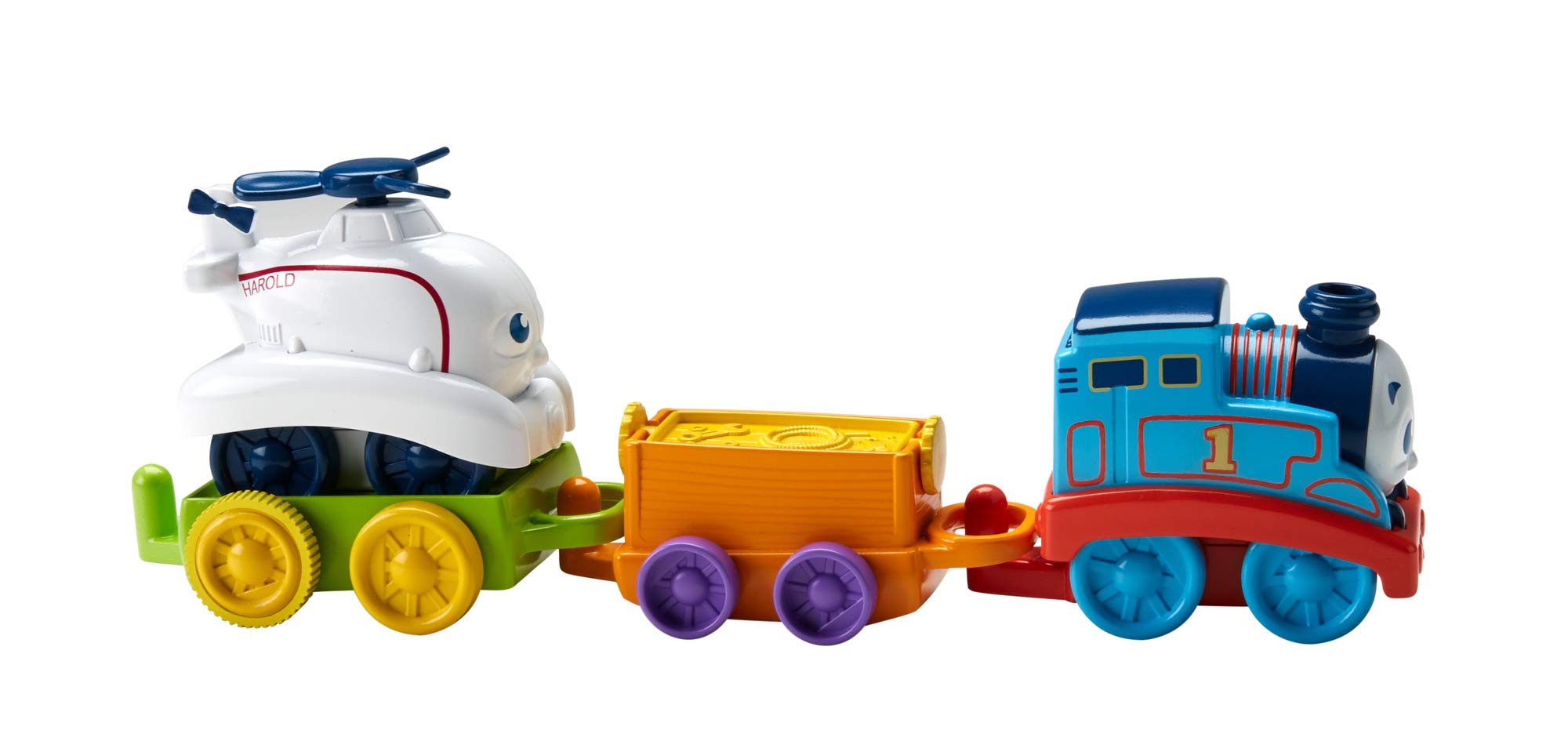 Thomas & Friends FKM91 My First Roll and Spin Rescue Thomas, Thomas the Tank Engine My First Toy Silnik, Pociąg zabawkowy dla małych dzieci