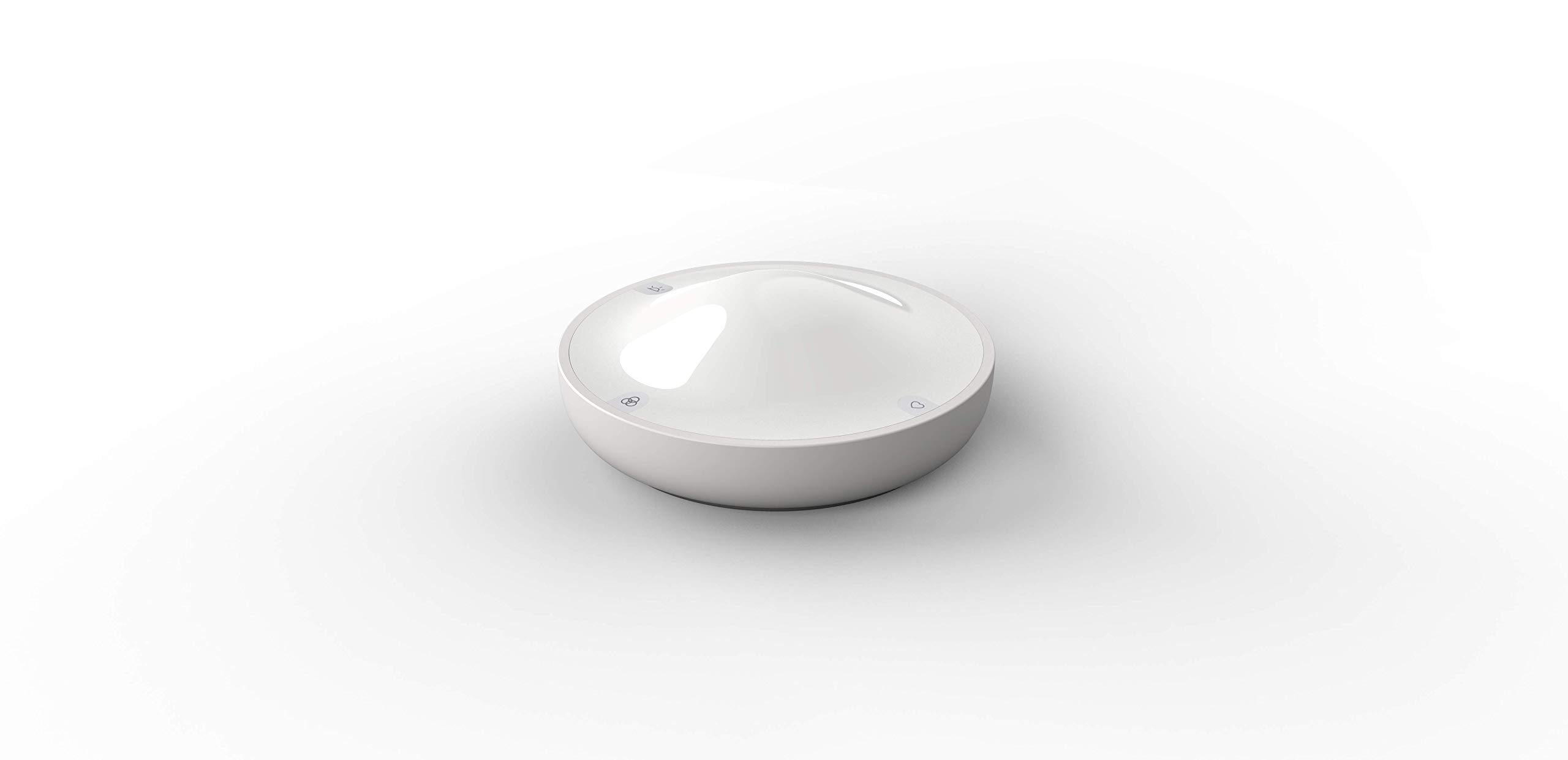 TERRAILLON Dreamer - Aide au Sommeil - 2 utilisateurs sur 3 s’endorment en moins de 15 min – Luminothérapie - Pratique et Nomade (sur batterie), Blanc
