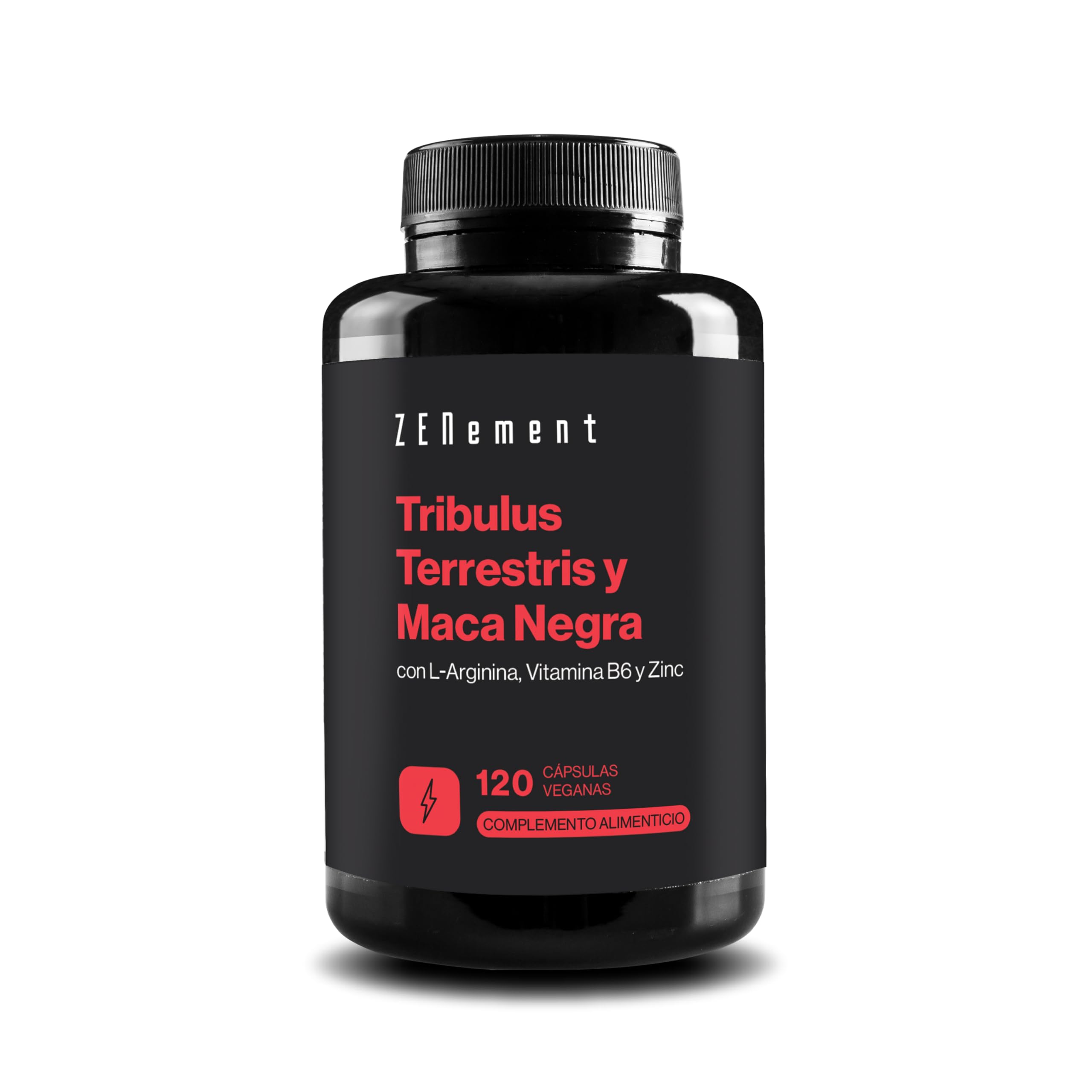 Tribulus Terrestris y Maca Negra, con L-Arginina, Zinc y Vitamina B6 - Fórmula p