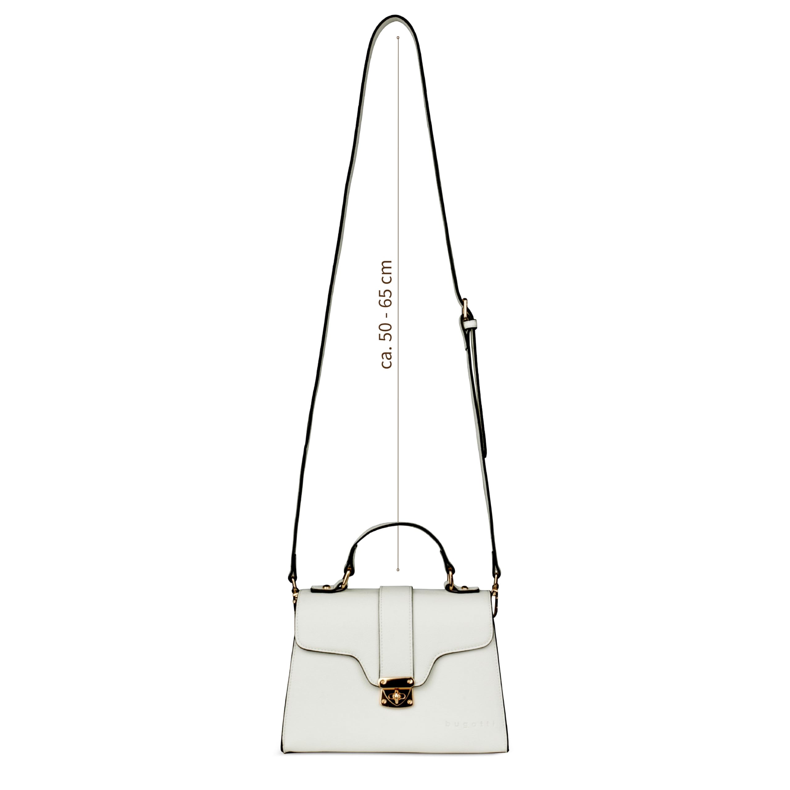 bugatti Mare 3.0 – Pequeño bolso elegante para mujer, bolso bandolera de imitación de cuero