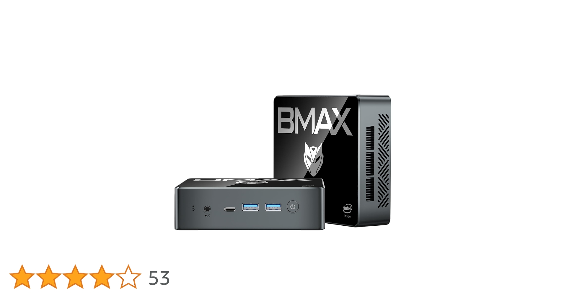 Bmax B4 Plus Mini PC Intel N100(up to 3.4GHz) 16G DDR4/512GB
