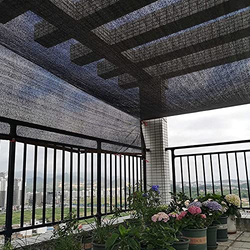 Disfruta tu patio con la pérgola de jardín y red de sombra negra de 3x4 m 5