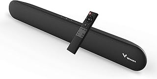 Zeerkeer Soundbar, 60W Mini Compact Soundbar for TV PC Soundbar with Built-in DSP, Music/Moive/Dialogue Modes, Bluetooth 5.0, Optical/AUX/RCA/USB Connection