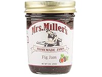 Vista 6 de Jamón de campo curado ahumado de nogal, rebanadas de galletas de 8 onzas, galletas de suero de leche y caja de regalo de mermelada de higos