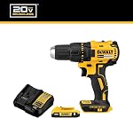 DEWALT 20V MAX Cordless Drill Driver, 1/2 Inch, 2 Speed, XR 2.0 Ah Battery and Charger Included (DCD777D1)