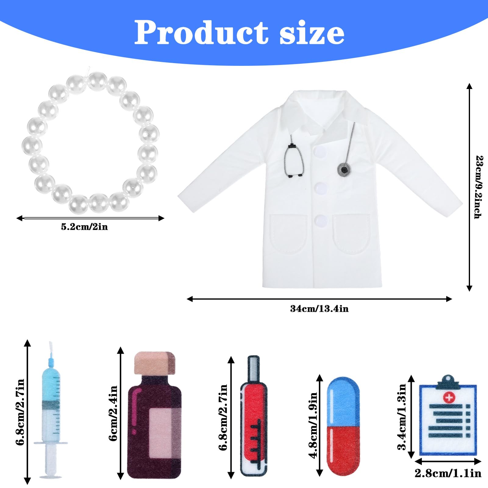 1 juego de fundas para botellas de vino, funda de fieltro para botellas de vino con collar de jeringa y termómetro, divertido regalo para enfermeras, médicos, graduaciones, fiestas