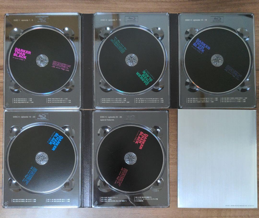 Amazon.co.jp: DARKER THAN BLACK ブルーレイBOX&サントラ&ファン 