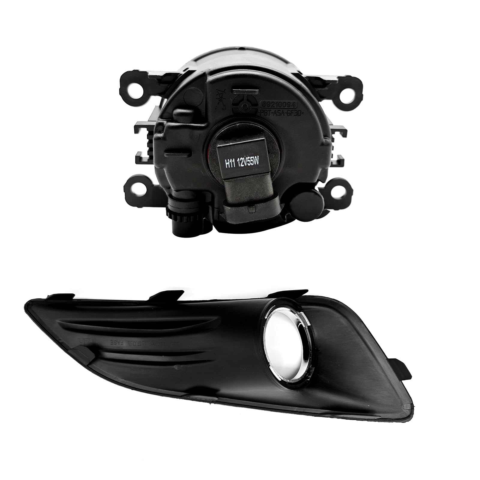 Fog Light Kit With Switch & Covers For 2014-2018 Ford Fiesta – Left & Right