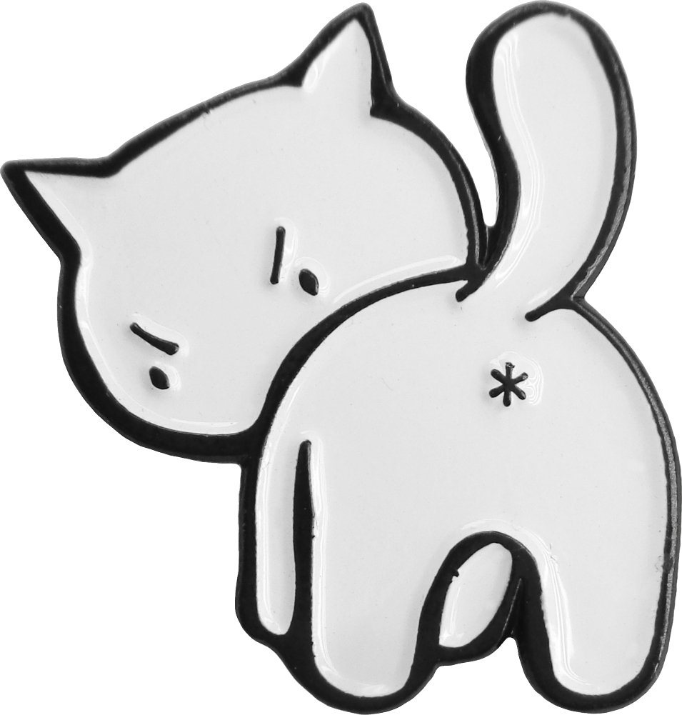 Officially Licensed Originals Evilkid Kitty, Licensed Original Artwork, Expertly Designed Enamel Pin - 1"