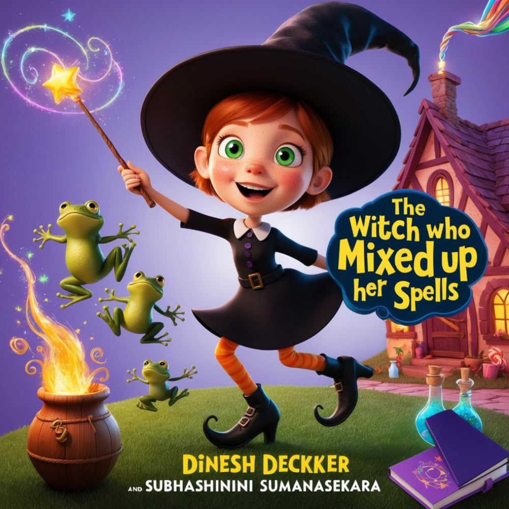 The Witch Who Mixed Up Her Spells: Halloween Story for Kids: 7 (Kids Stories Age 4-8)