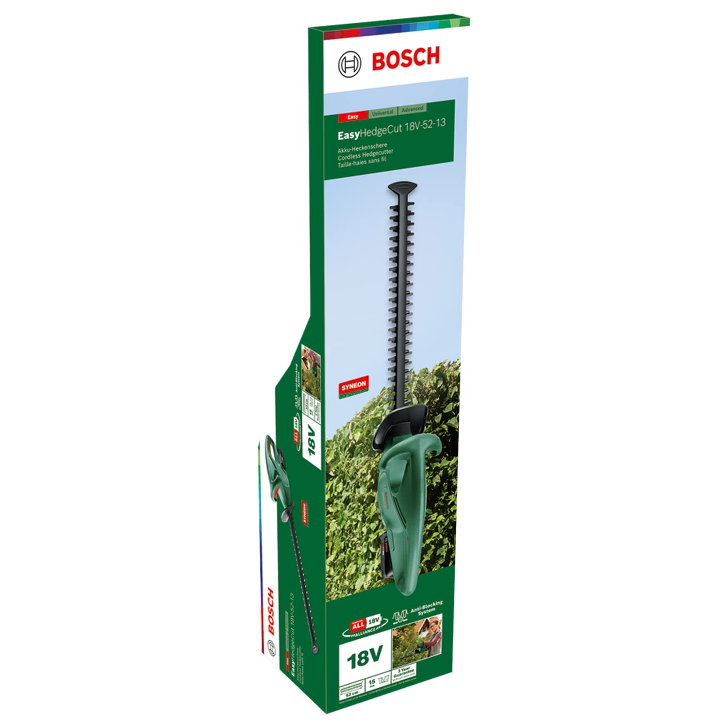 Bosch Cortasetos a batería EasyHedgeCut 18V-52-13