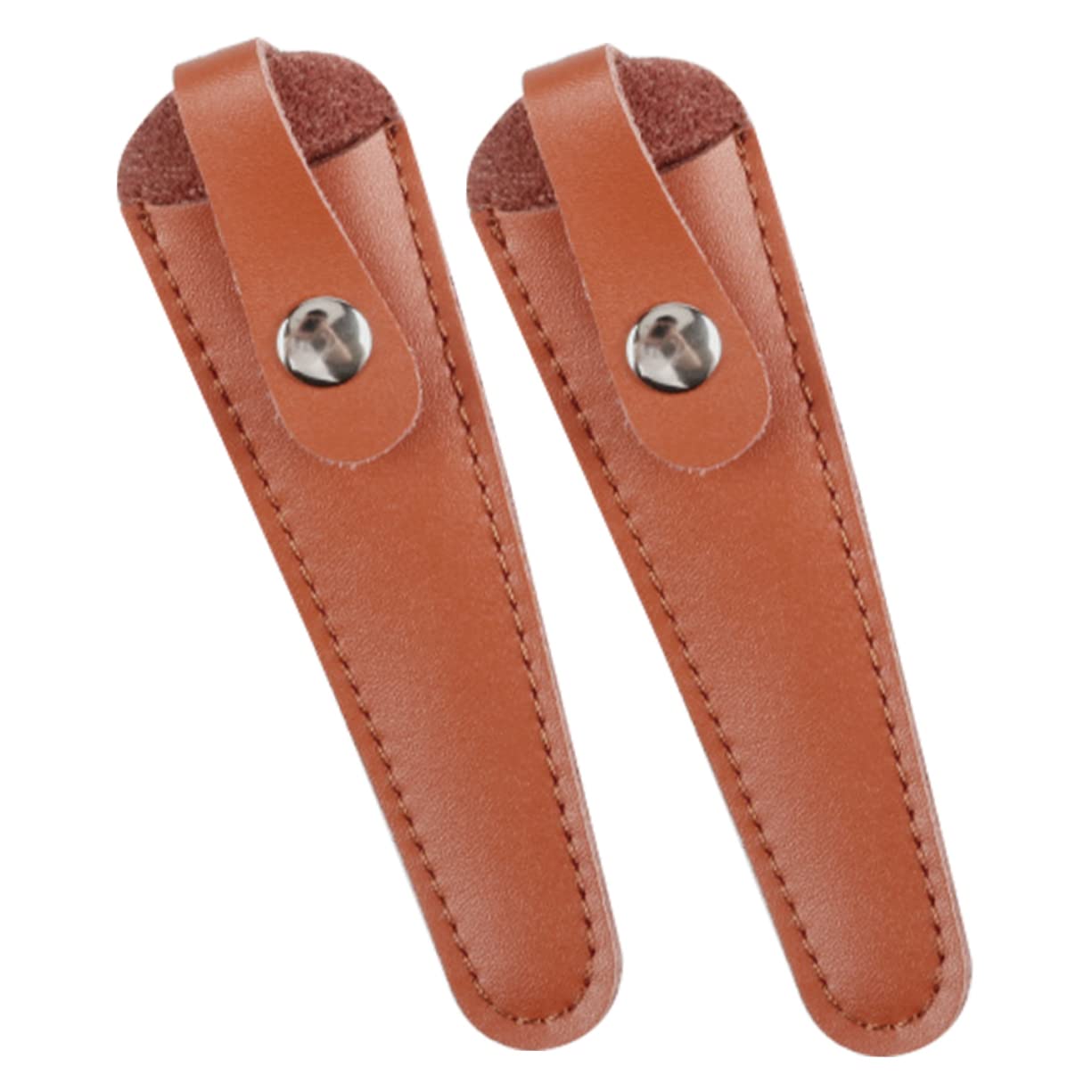 MUSISALY 2sets Hair Shears Sheath Salon Scissor Holder Barber Scissor Bag Protective Cover Safe Storage Stylish Design Material Comfortable to Hold Portable 2pcs*2