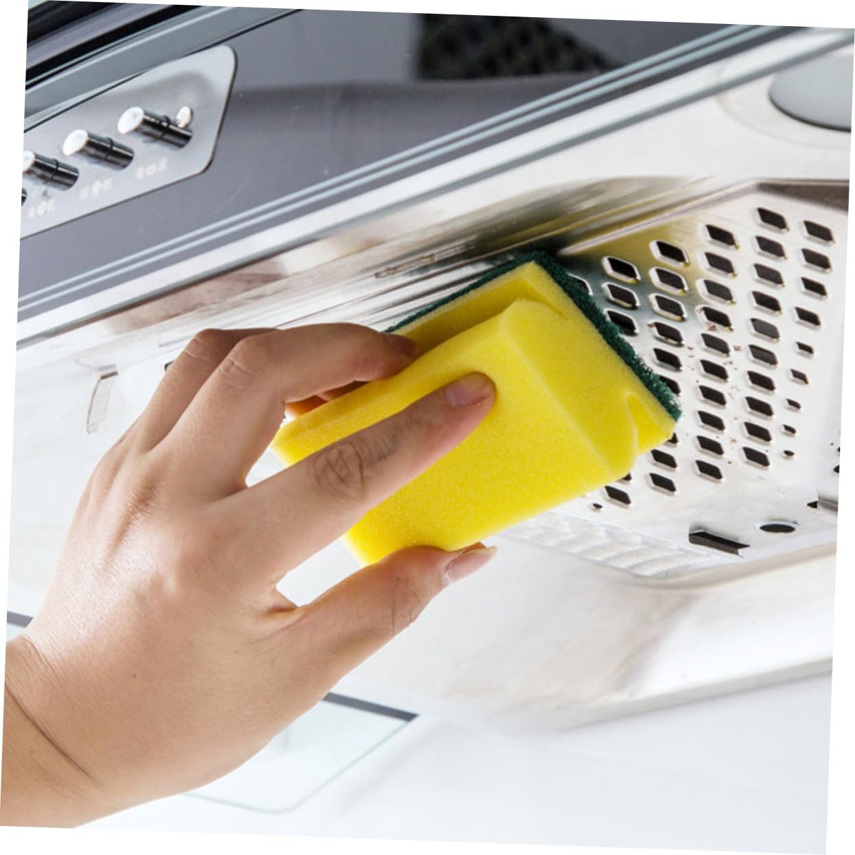 Cabilock 5 Series Limpieza De Esponjas Depurador Pequeño Depuración Limpio Esponja De Plato Fregar Y Esponja De Limpieza Esponjas para Lavar Platos Cocina Lavado con Esponja 10 Piezas X 5
