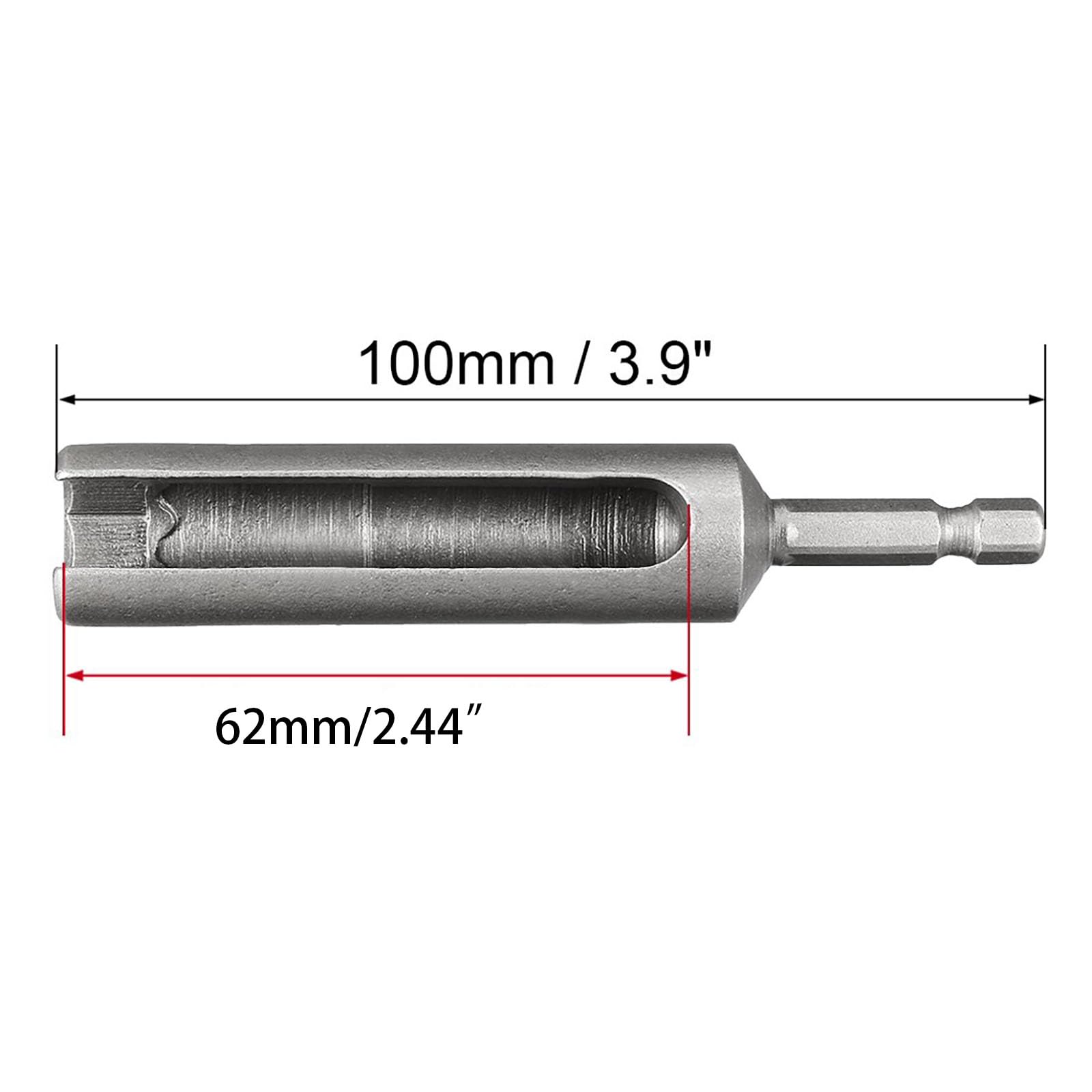 TA-VIGOR 12mm Nut Driver, 1/4 Quick-Change Hex Shank Slotted Drill Bit Socket Wrench Tool - Image 2