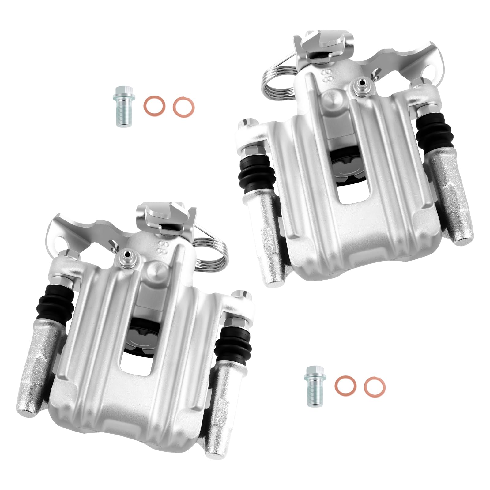 cciyu Rear Left &amp; Right Disc Brake Calipers Assembly 19B2109 19B2108