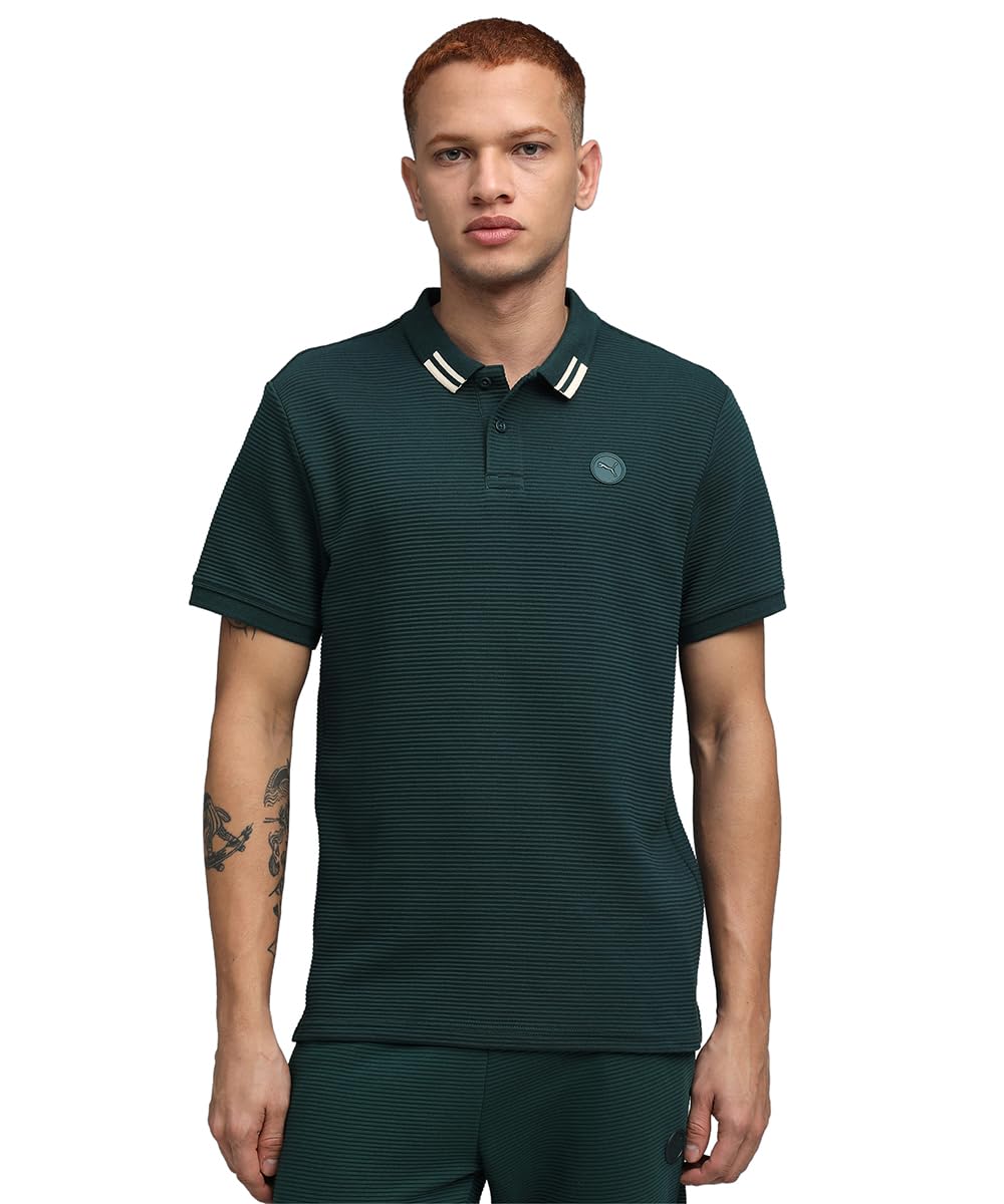 Men's Solid Regular Fit Polos-image-11
