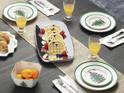 Miniatura 7 de Spode Plato de sopa de árbol de Navidad