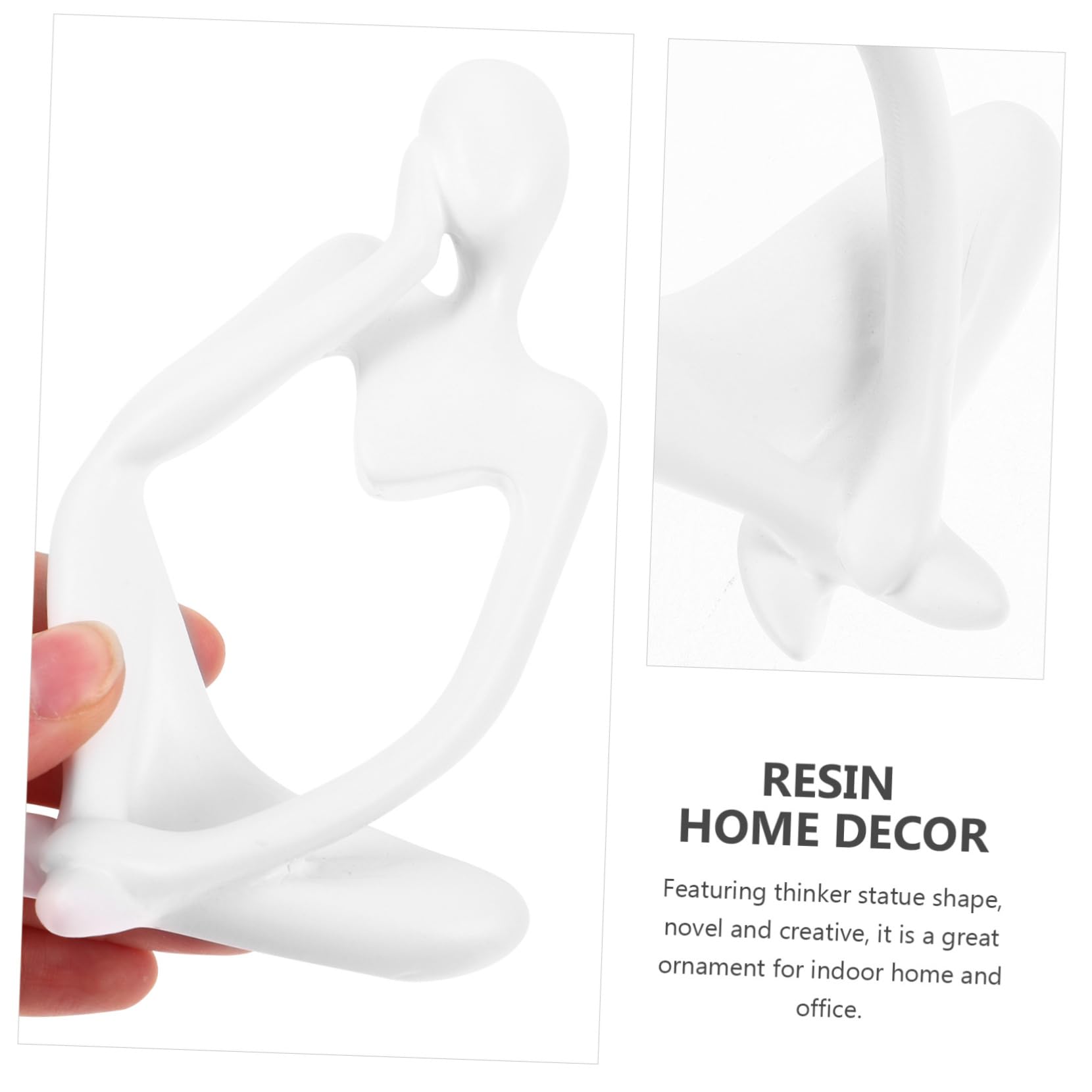 OUNONA 3 Pezzi Di Decorazioni Per La Casa In Liquidazione Statuetta Del Pensatore Sculture Del Pensatore Statuetta Del Pensatore Statuette Moderne Da Tavolo Accessori Decorativi Per