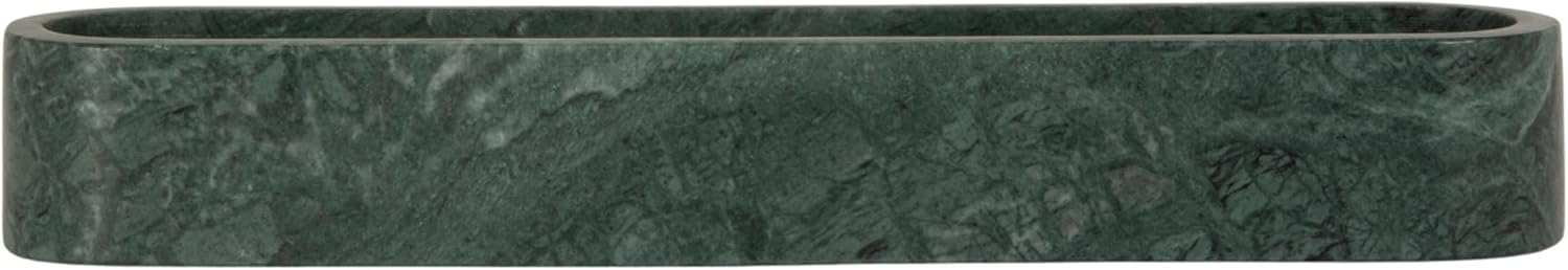 Creative Co-Op Green Marble Oval Dish