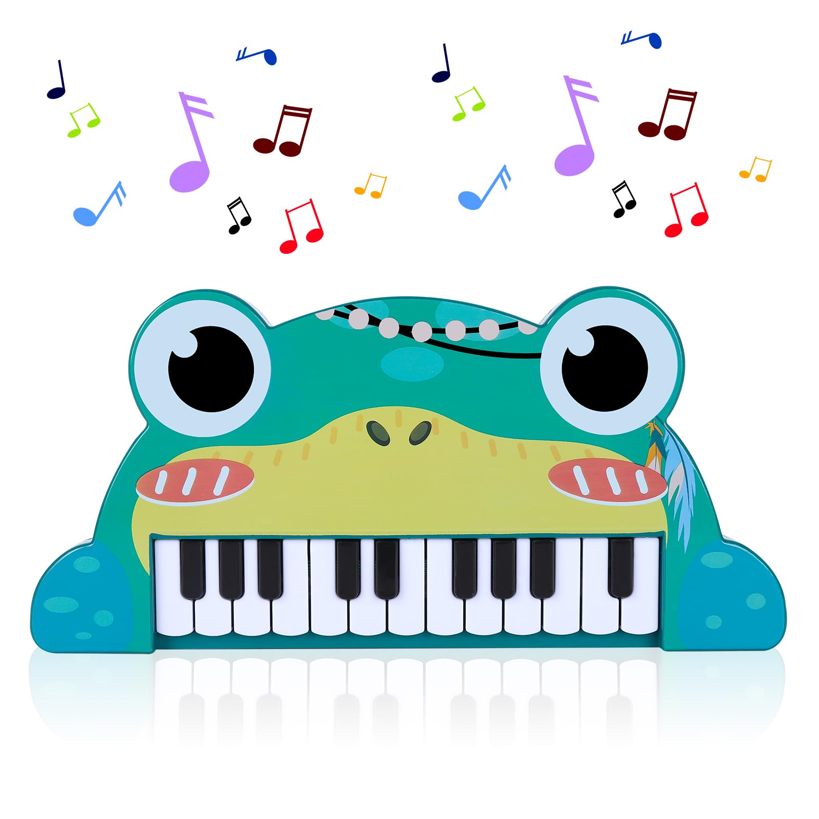 Juguetes Piano para Niños, 2 Modos de Música Juguetes para Teclado de Piano para Niños Pequeños, Electrónicos Piano Infantil Bebes, para Niños Niñas (Edición Infantil-A2)