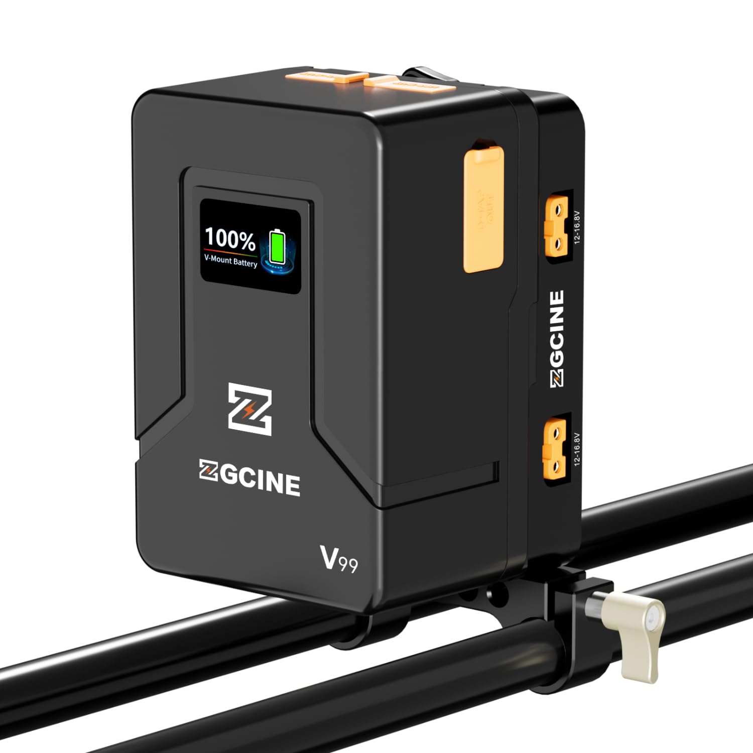 ZGCINE VM-VP3 płyta akumulatora z mocowaniem V z USB-C PD, wyjście D-tap i BPU | kompaktowy uchwyt na akumulator V-Mount do lustrzanek cyfrowych, bezlusterkowych i kamer cine