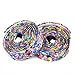 Weanas Vex Gel SuperSuede Bike Bicycle Handle Bar Tape Wraps with Bar Plugs (Mixed-Color)
