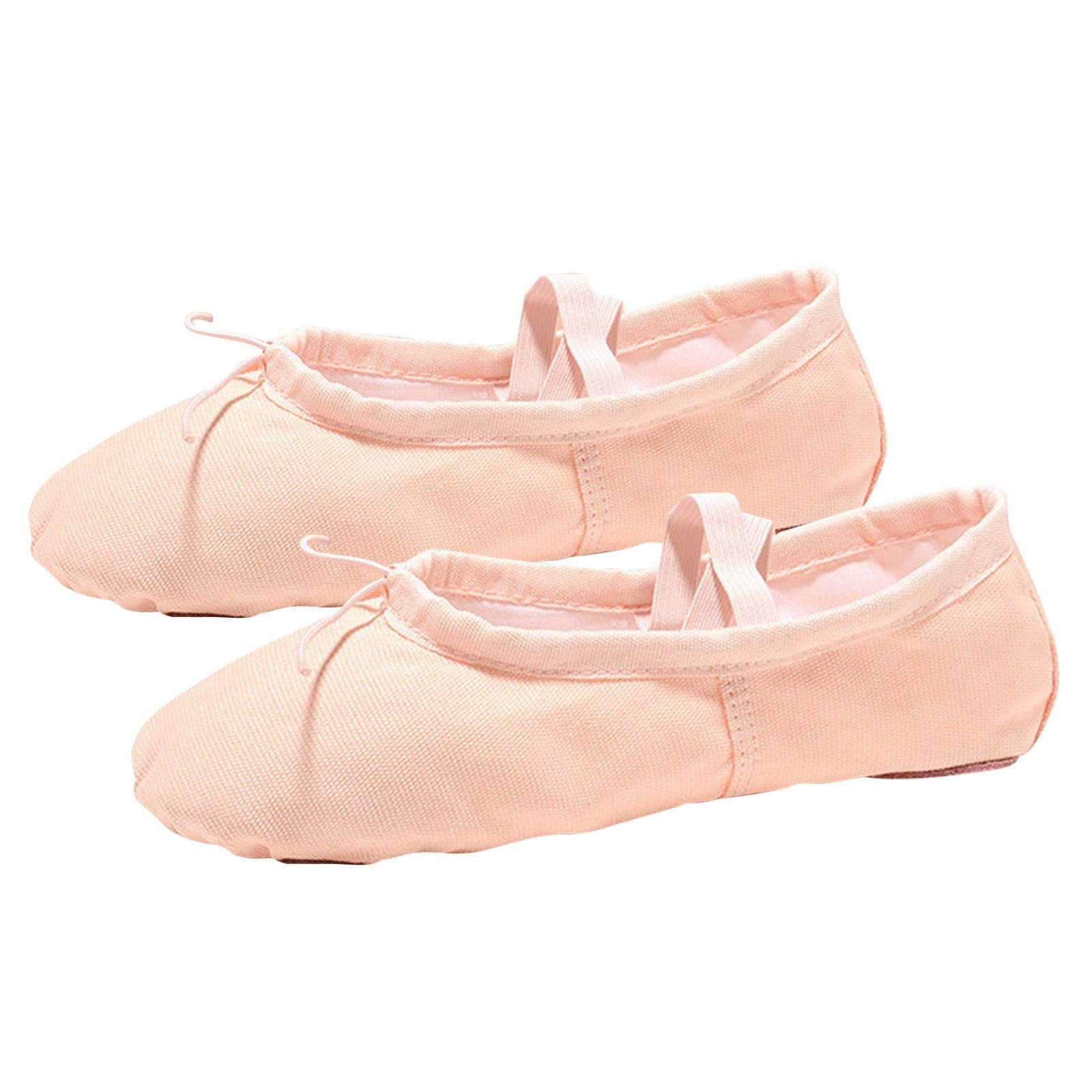 Women Girls Ballet Dance Shoes Soft Pointe Shoes Flats Dance Slipper Split Sole|Clothing, Shoes & Accessories | Dancewear | Dance Shoes | Ballet
