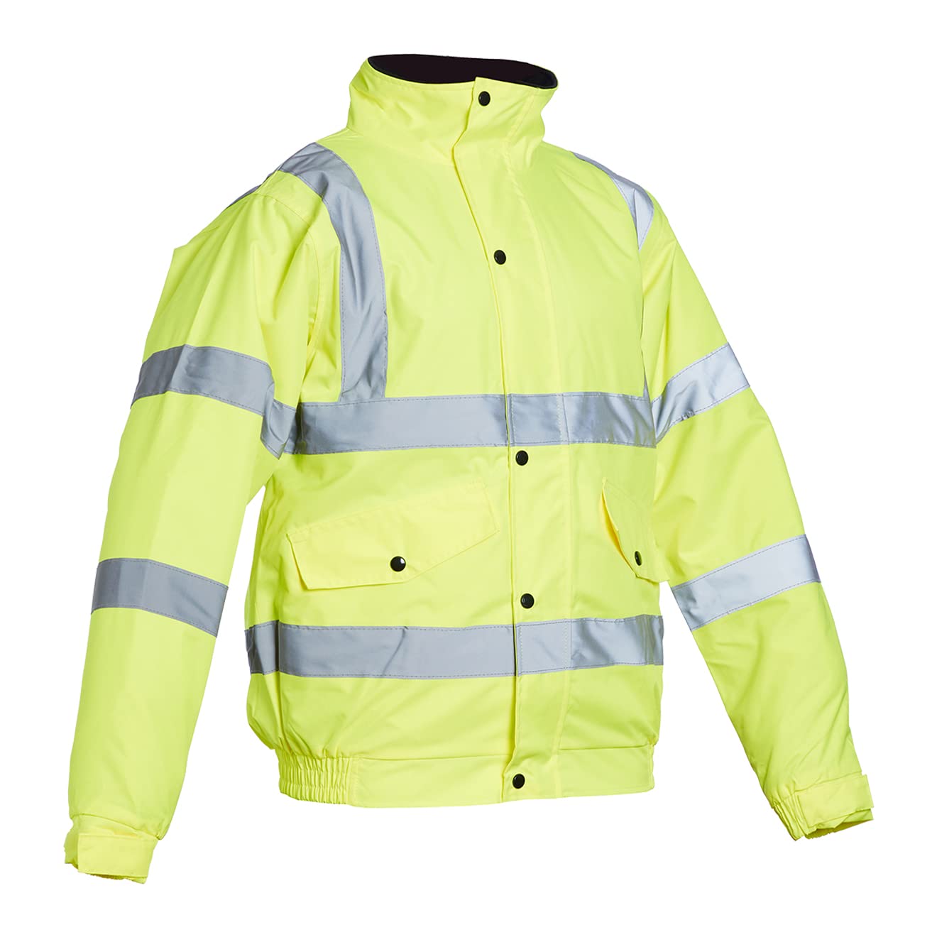 Blackrock Herren Hi-vis Bomber Baratec Bomberjacke für Herren, hohe Sichtbarkeit, Gelb, Größe 5XL (1er Pack)