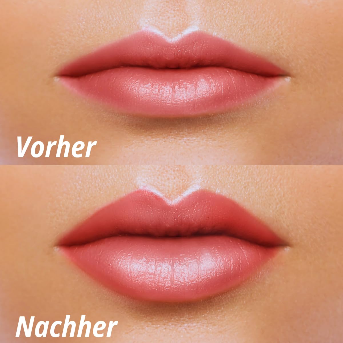 Lippenkontur Cremeserum mit Hyaluron, Peptiden & Nelkenextrakt – Pflegendes Lippenserum für mehr Volumen, 15 ml