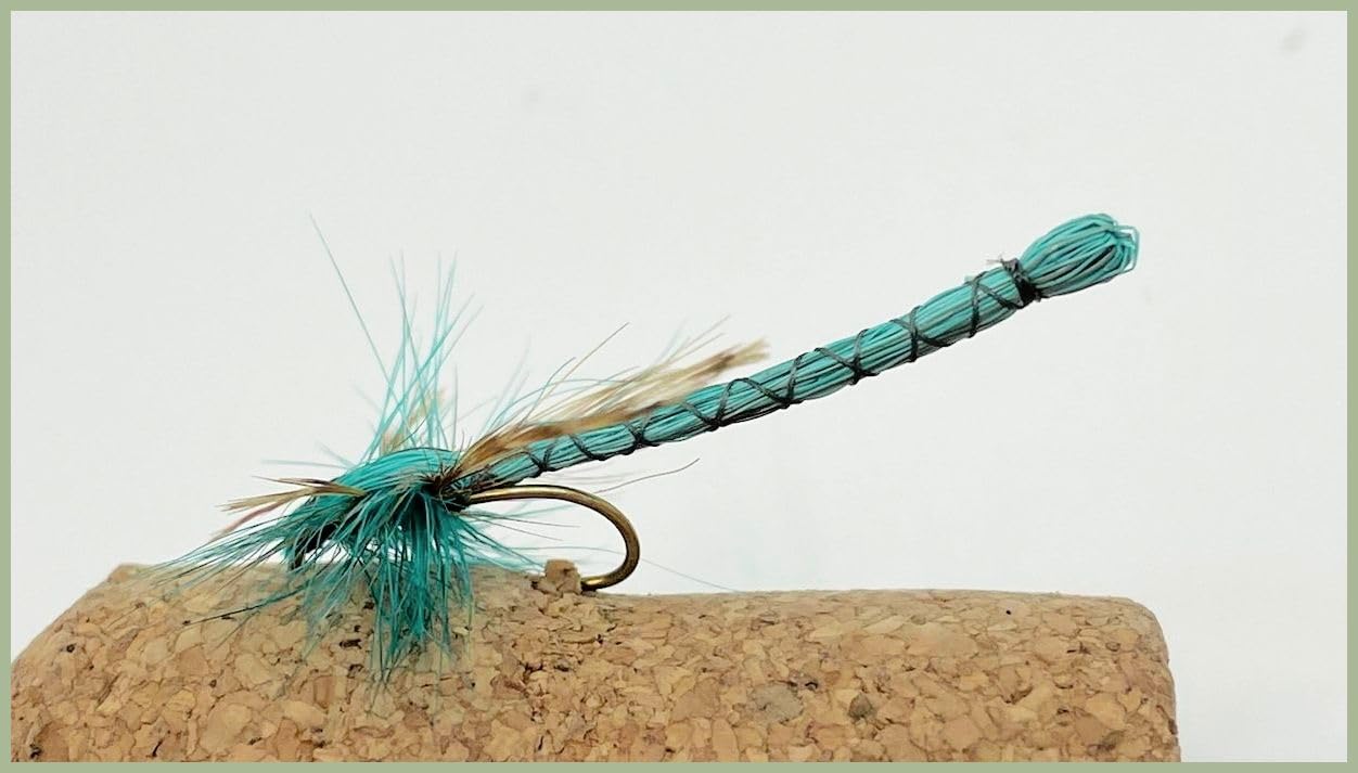 Barbless Blue Dragon Trout Flies Size 10 - choose quantity, Top Summer flies, match the hatch (3)