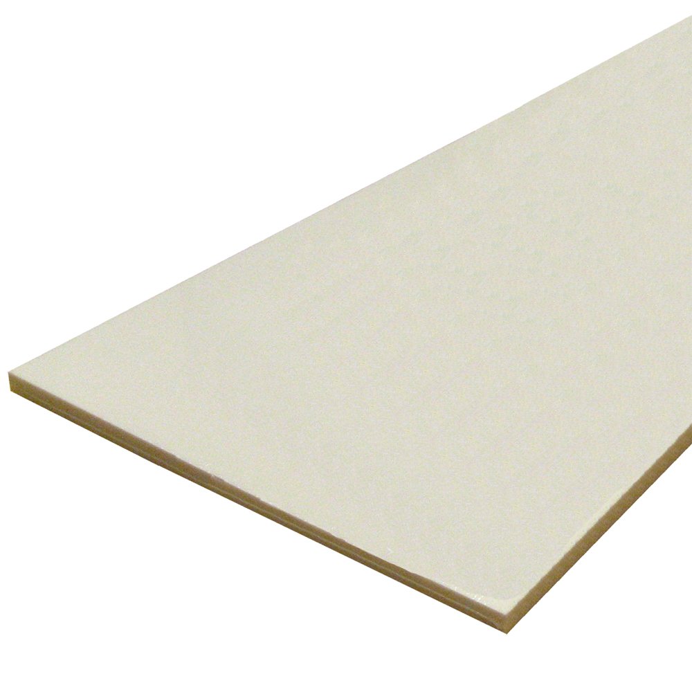 Polysheet Lumber Marine Grade Polymer Sheet - 12x27x1/2 Inches, Seafoam Color, UV-Stabilized, Easy To Work With