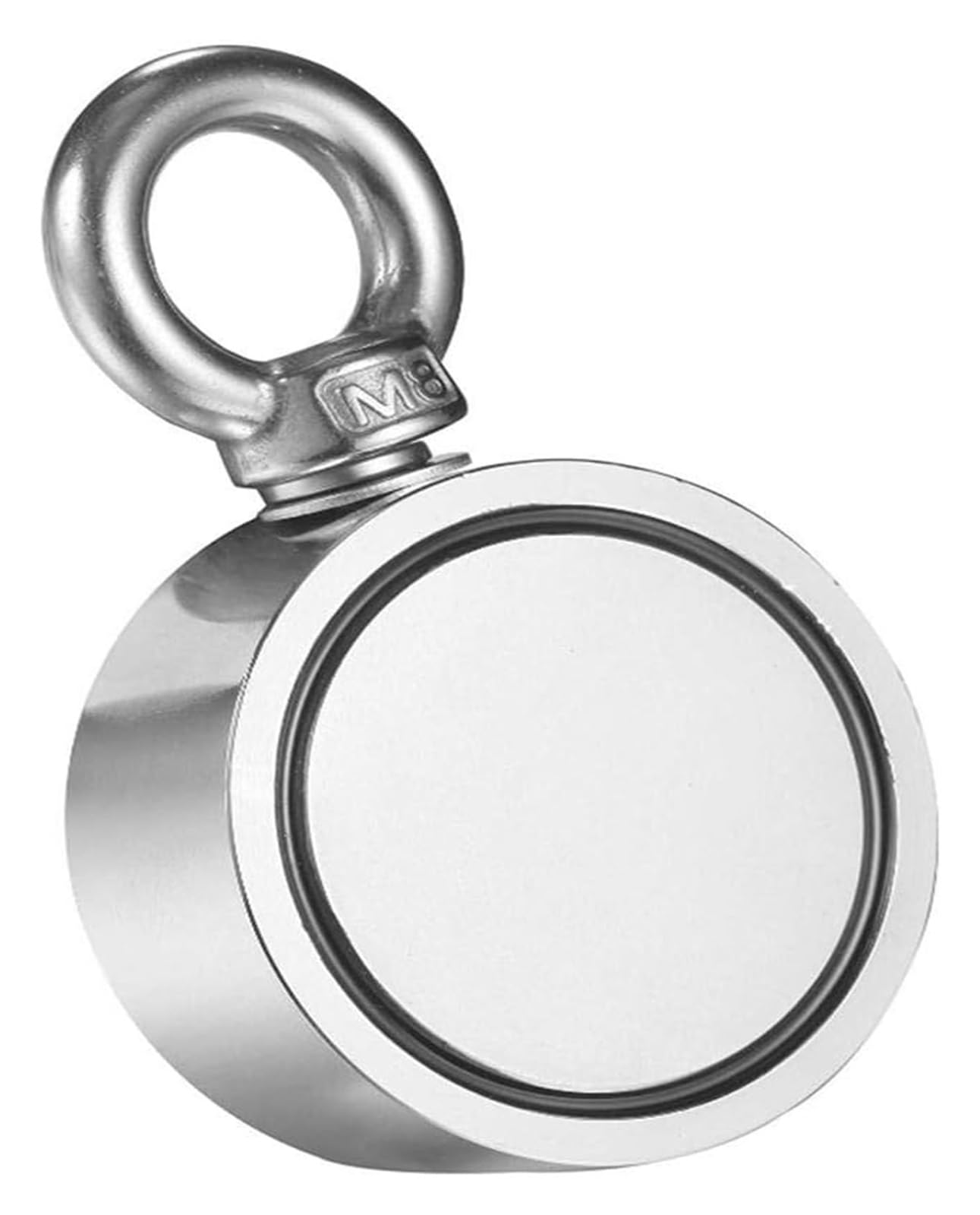 Magneti da Pesca potenti, magneti da Pesca a Doppia Faccia/magneti da Pesca Rotondi Estremamente potenti/per la Pesca e Il Recupero nel Fiume(48mm)