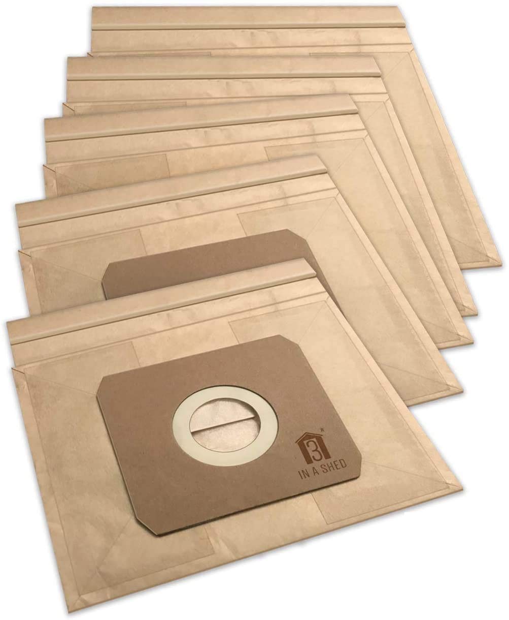 3 IN A SHED Argos Value Range VC-06, VC06, VC401, VC402 Vacuum Cleaner Dust Bags 5 Pack