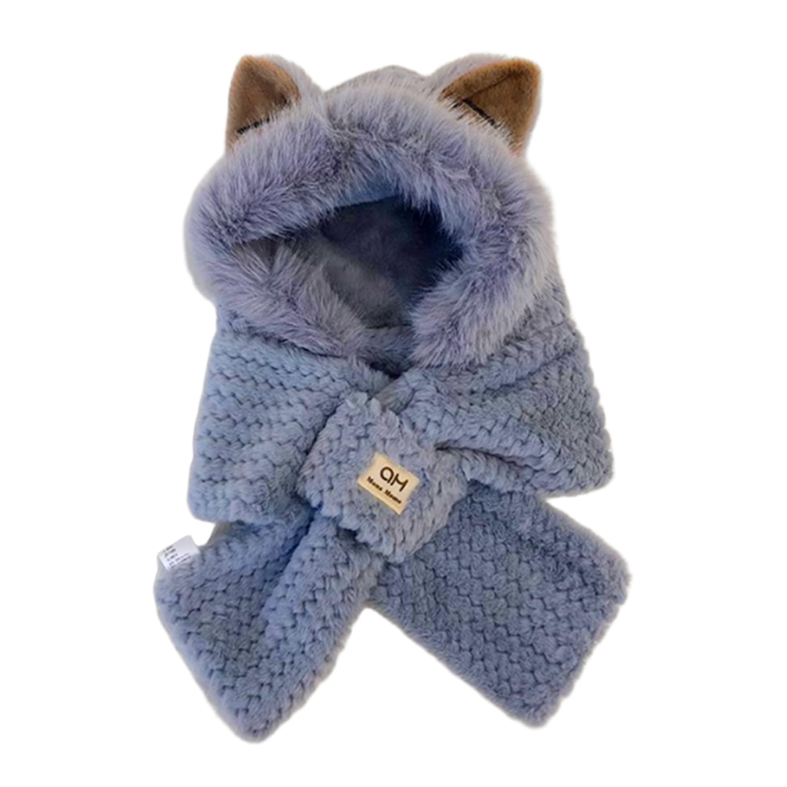 TYXHXTF Bufanda Calentador de Cuello y Gorro de Invierno Cálido, Sombrero Térmico de Inviernos, Sombreros de Esquí, Sombrero Zorro de Invierno Resistente al Viento