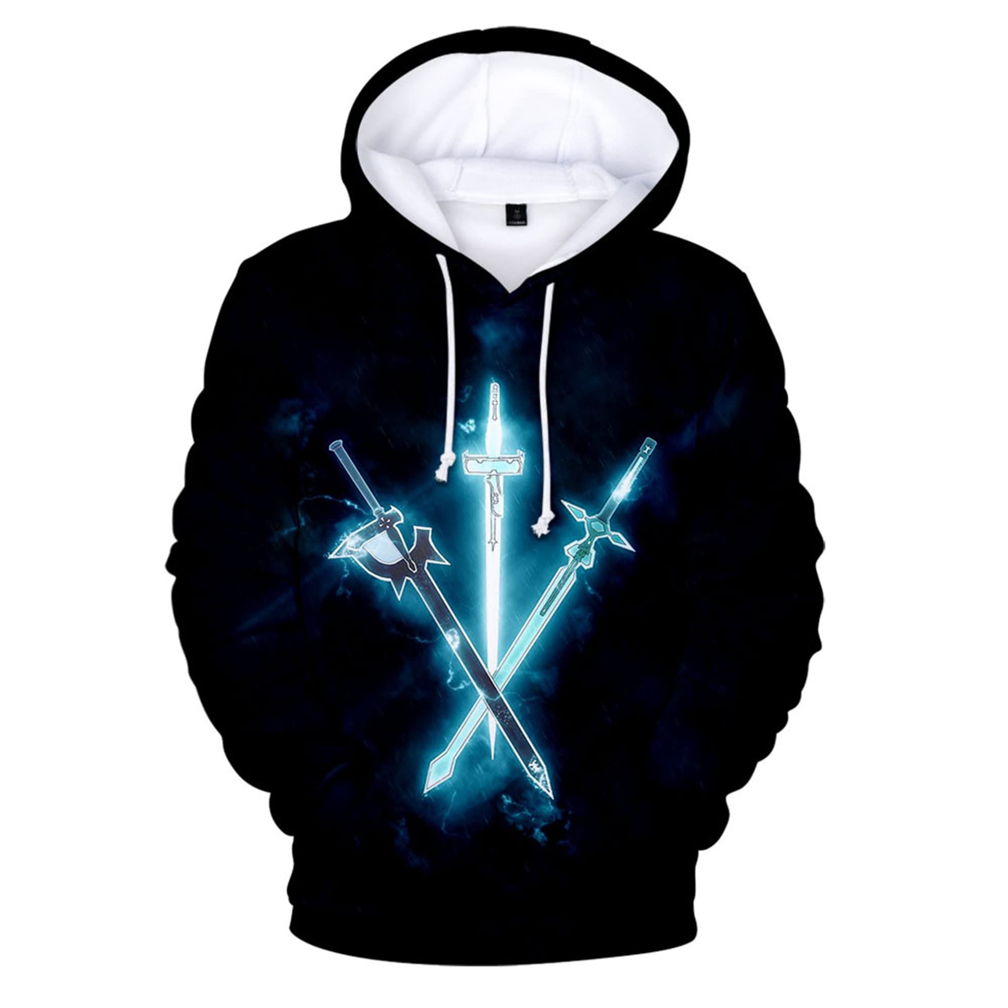 ISaikoyAnime Sword Art Online Hoodie Jacket Hoody Pullovers Sweatshirt Costume Style B