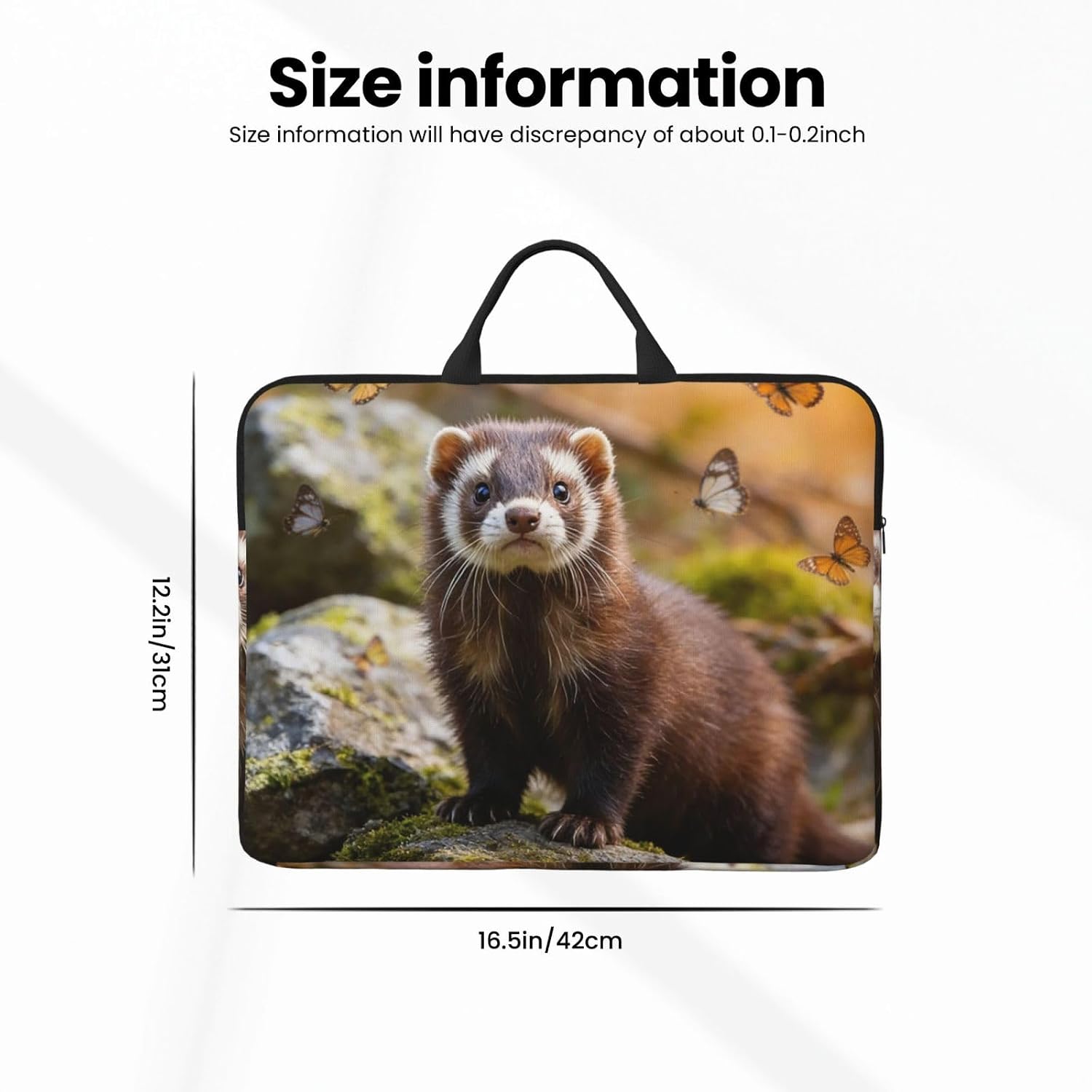 Laptop Case 14 inch Shockproof Protective Laptop Bag Briefcase Computer Bag image 2