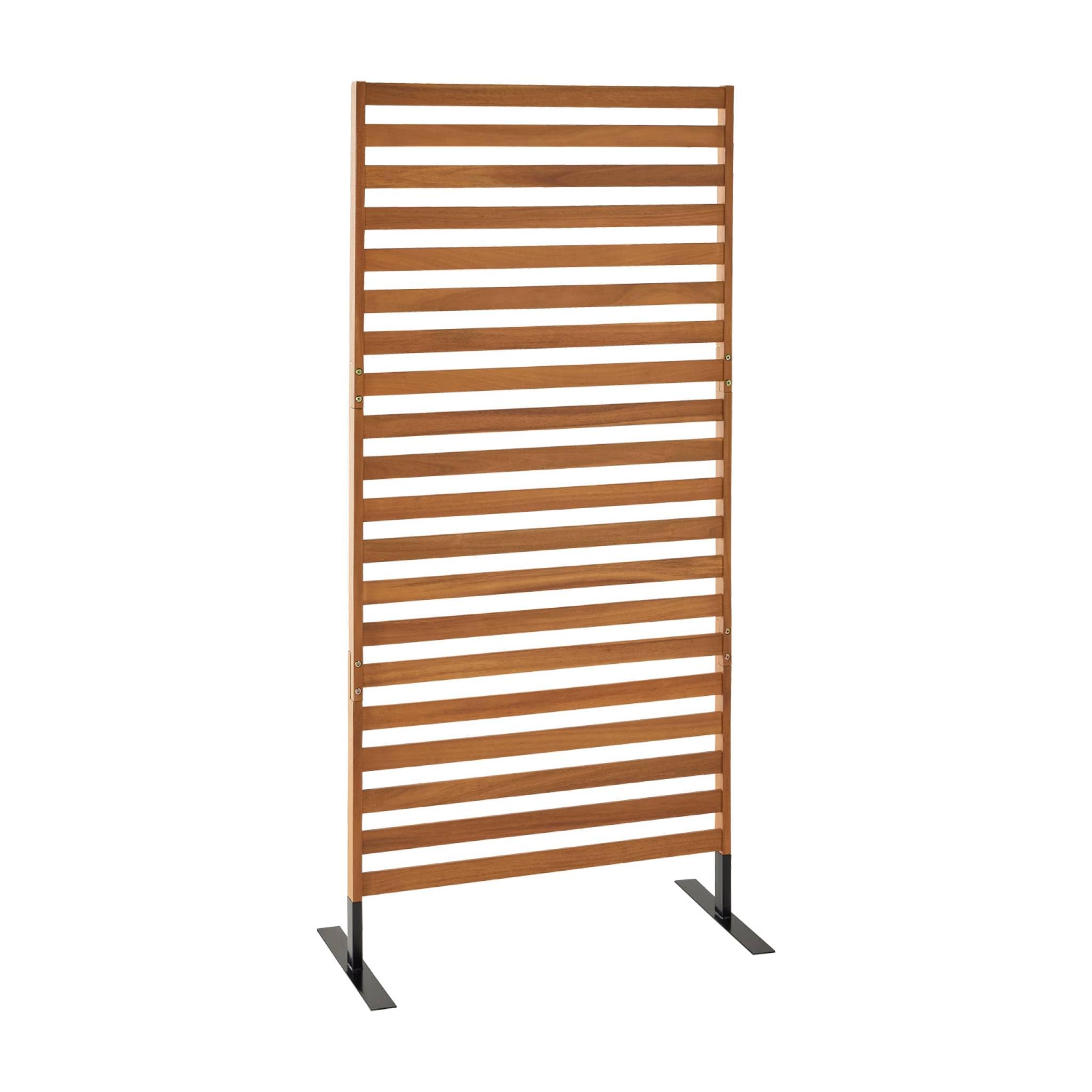 Outdoor-Paravent aus Holz, 80cm, FSC-Akazie, innen, außen - Parada