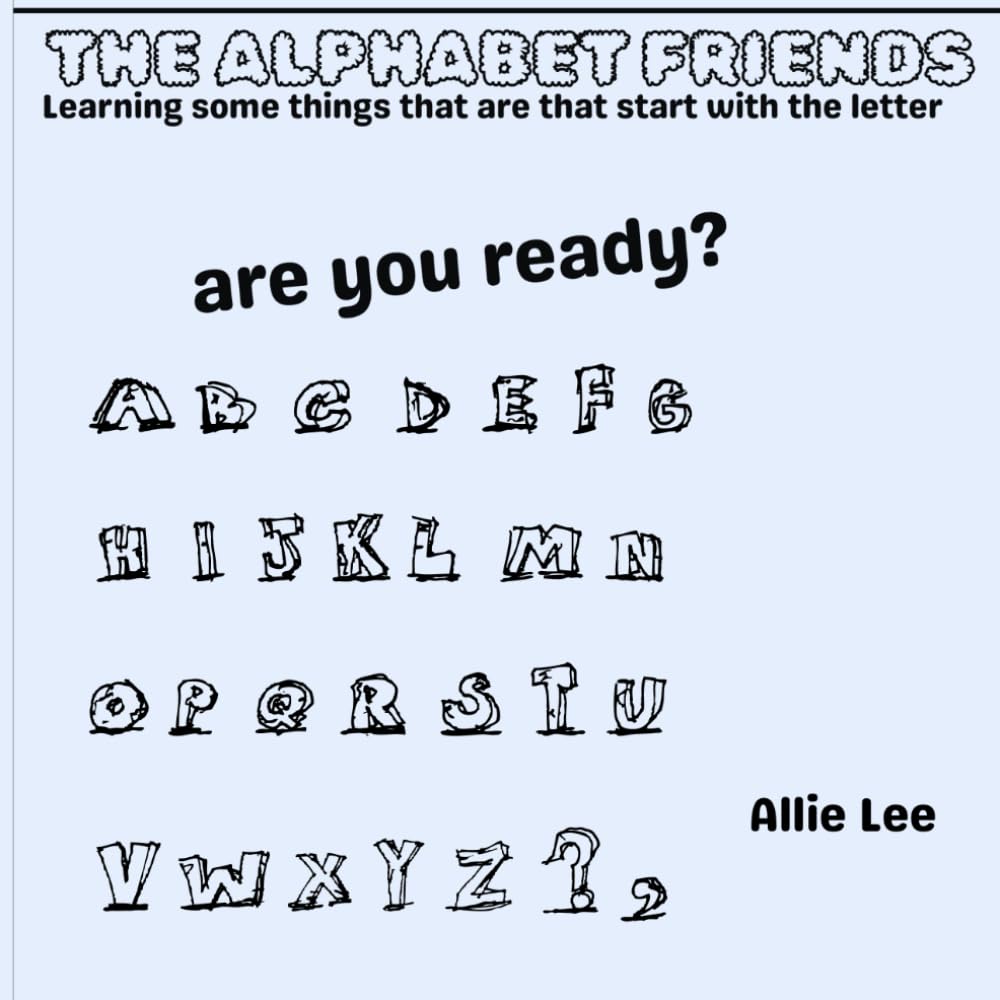 The alphabet friends!: a fun learning and coloring book