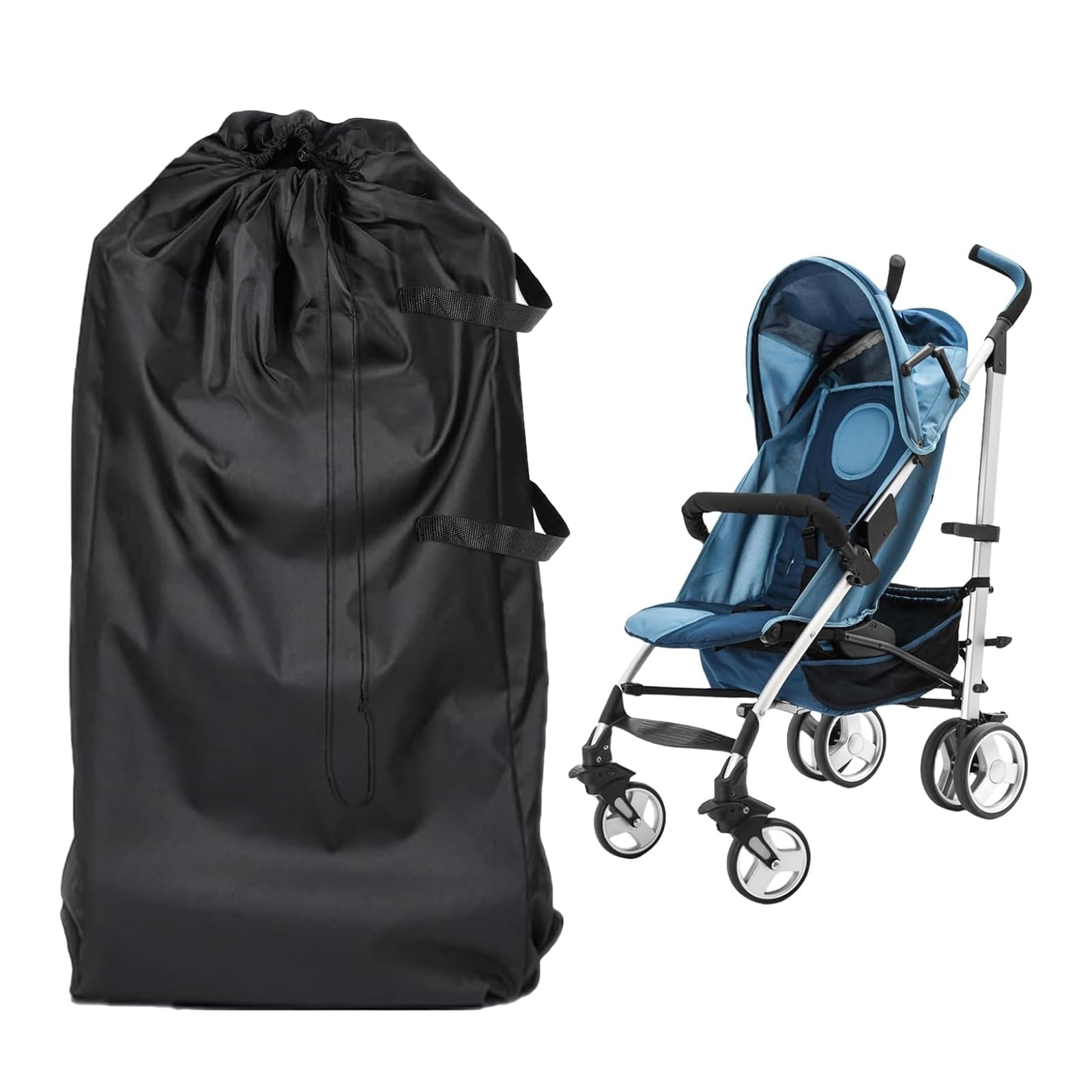 Belligern Buggy Bag,Pushchair & Pram Transport Bags with Shoulder Straps,Waterproof Pram Travel Bag for Airplane,Pram Travel Bag,Easy to Carry,for Airplane for Travel & Storage