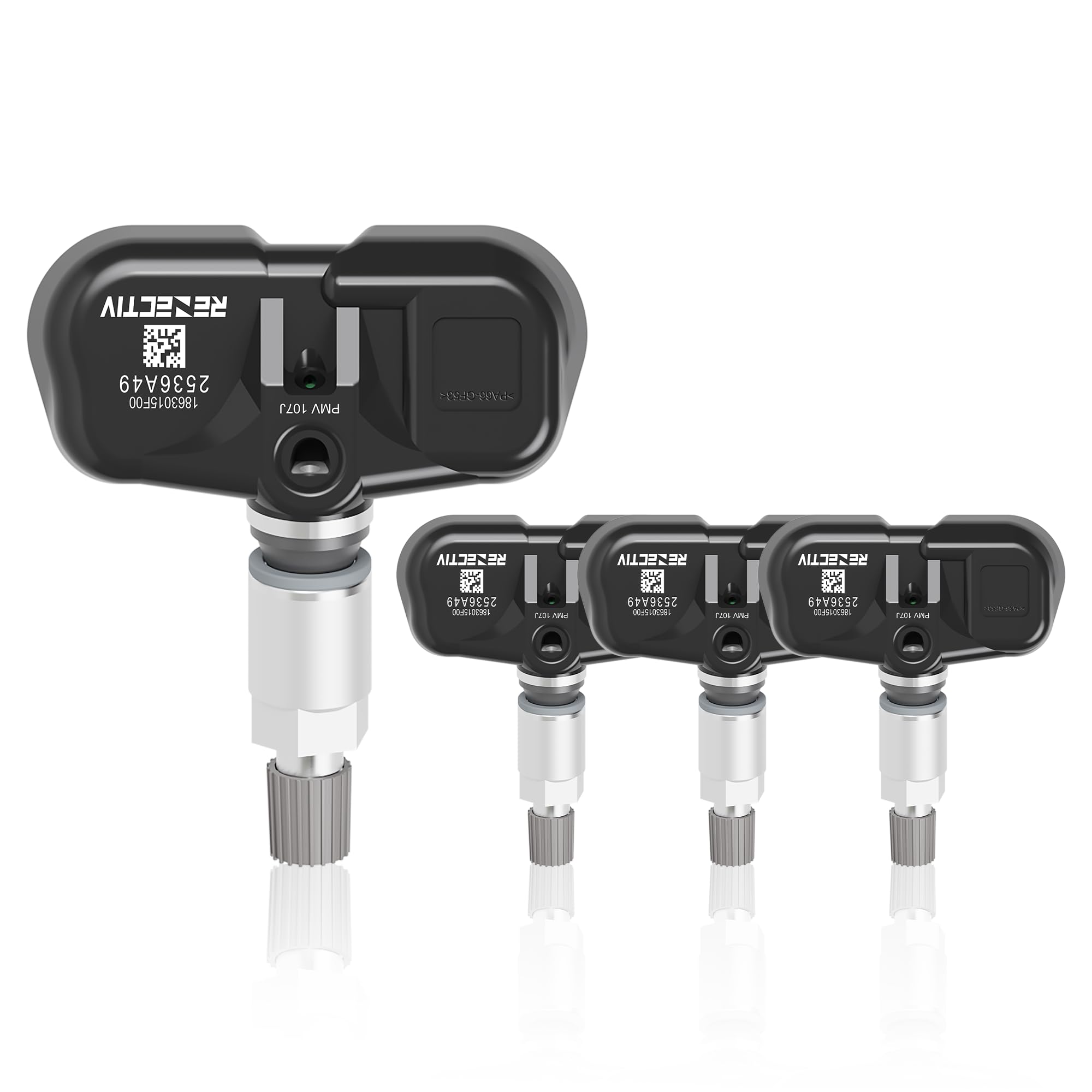 TPMS Sensors,315Mhz Compatible for Toyota Lexus Scion,Tire Pressure Monitoring Sensors for Rav4 Camry 4Runner Tacoma Corolla Prius Yaris Replacement 42607-33021 42607-33011 PMV-107J Set of 4
