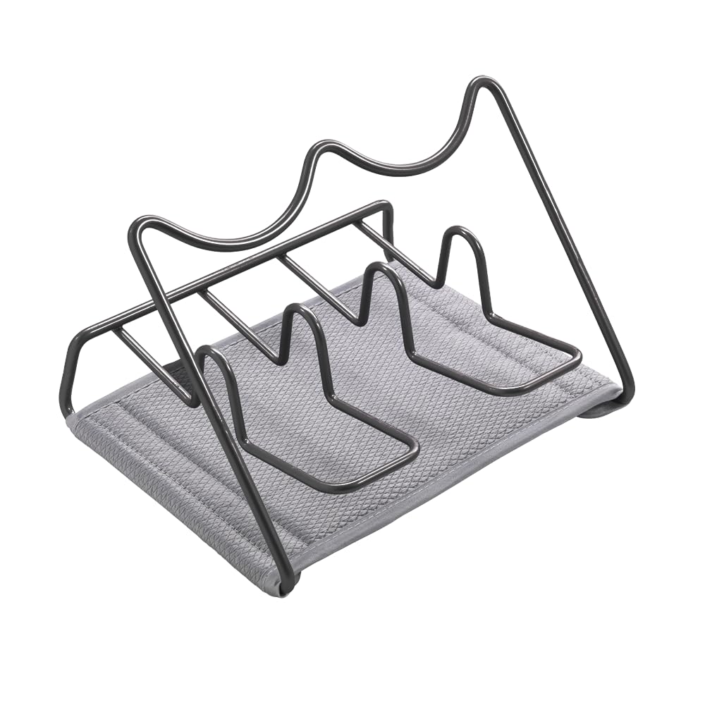 Metaltex Dry-Mug 2 Lava Drip Holder for Bottles and Cups, Black