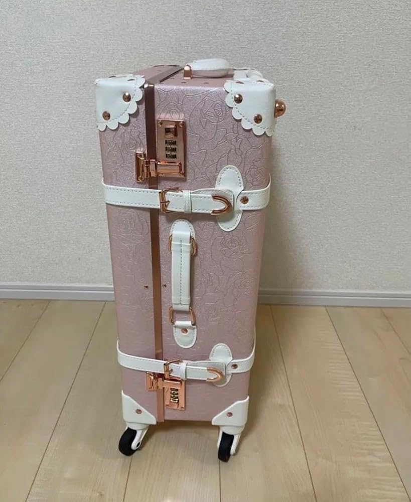 Amazon | スーツケース 革 手作り 復古主義 超軽量 旅行 出張 大容量