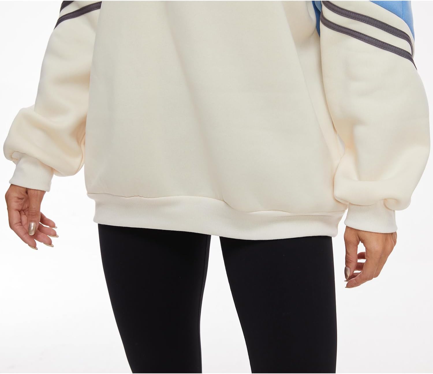 Women's Hoodies Cute Cat Printed Oversized Sweatshirts Trendy Casual Cozy Long Sleeve Pullover for Teen Girls - Image 3