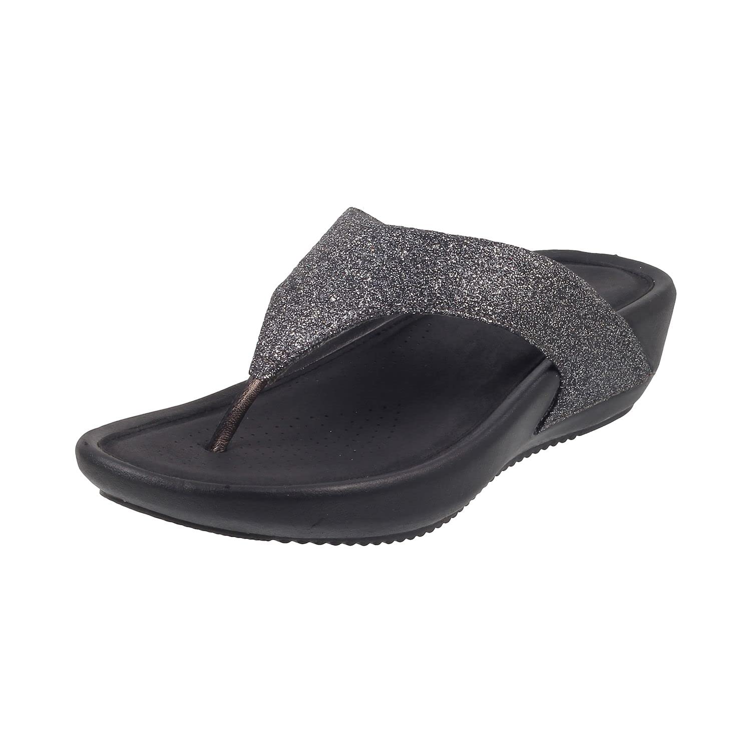 Mochi Womens Synthetic Gun Metal Slippers (Size (5 UK (38 EU)) (B0BF4WXZ64) Amazon Price History, Amazon Price Tracker