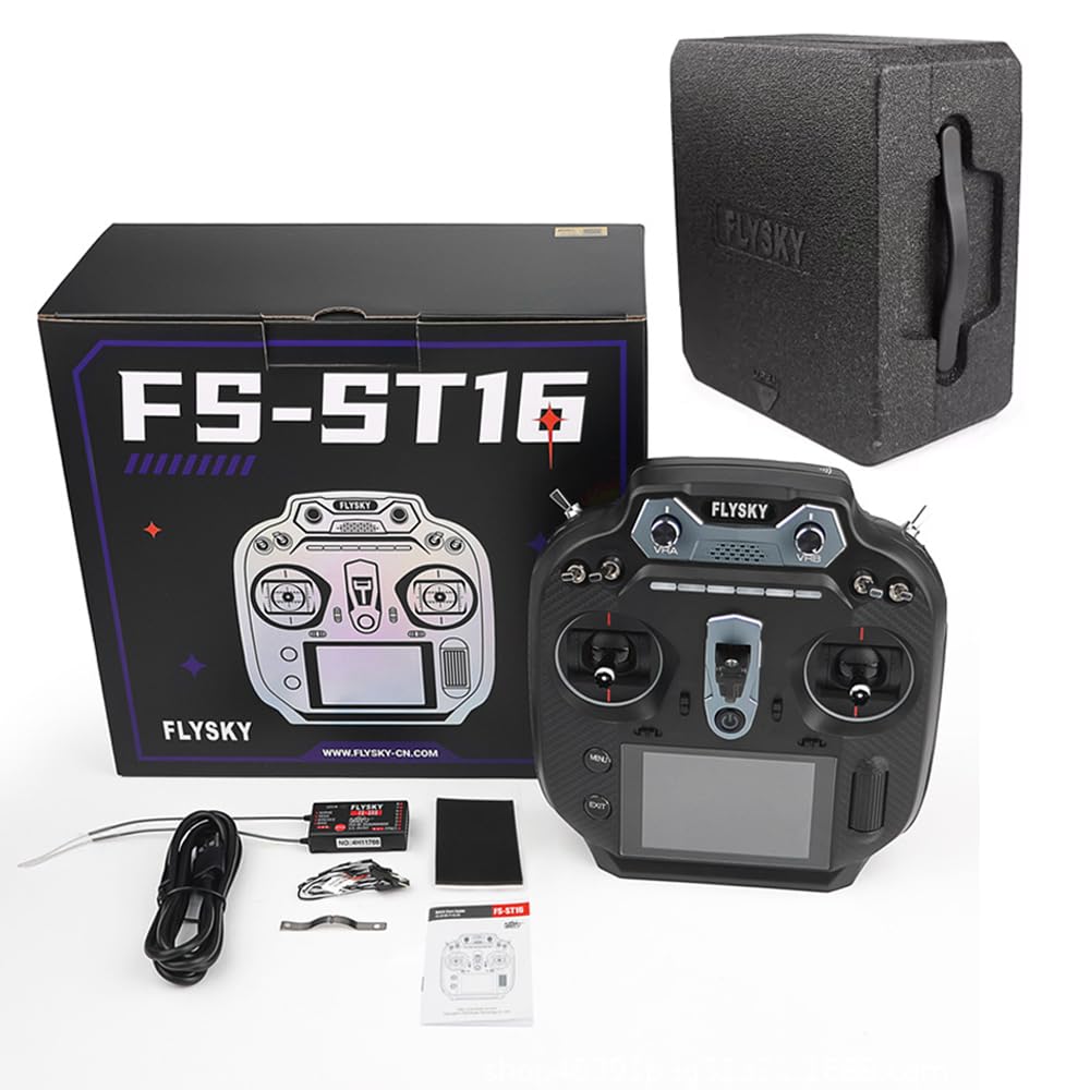 Goolsky Flysky FS-ST16 RC Transmitter with FS-SR8 Receiver